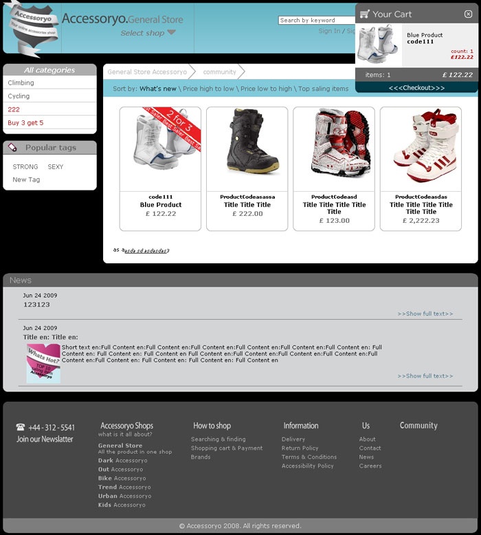 Accessoryo - online shop