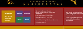 Deutsch-Polnisches Musikportal Deutsch-Polnisches Musikportal